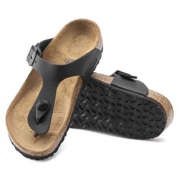 Birkenstock Gizeh Black Thong Sandal Size 38 EU / 7-7.5 US - Picture 1 of 15